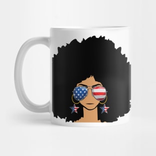 African American Flag Juneteenth Women Mug